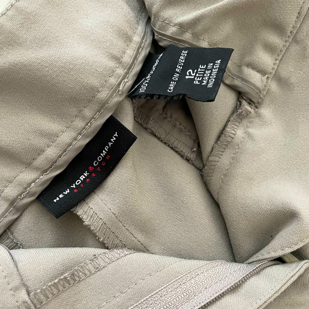 Gray New York and company dress slacks